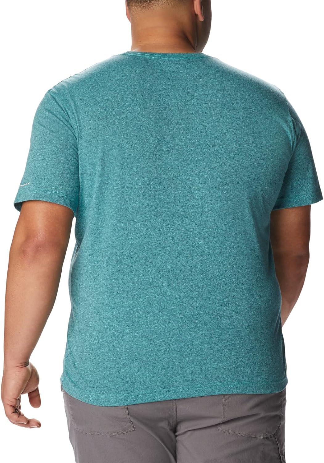 imageColumbia Mens Thistletown Hills Short SleeveElectric TurquoiseCollegiate Navy