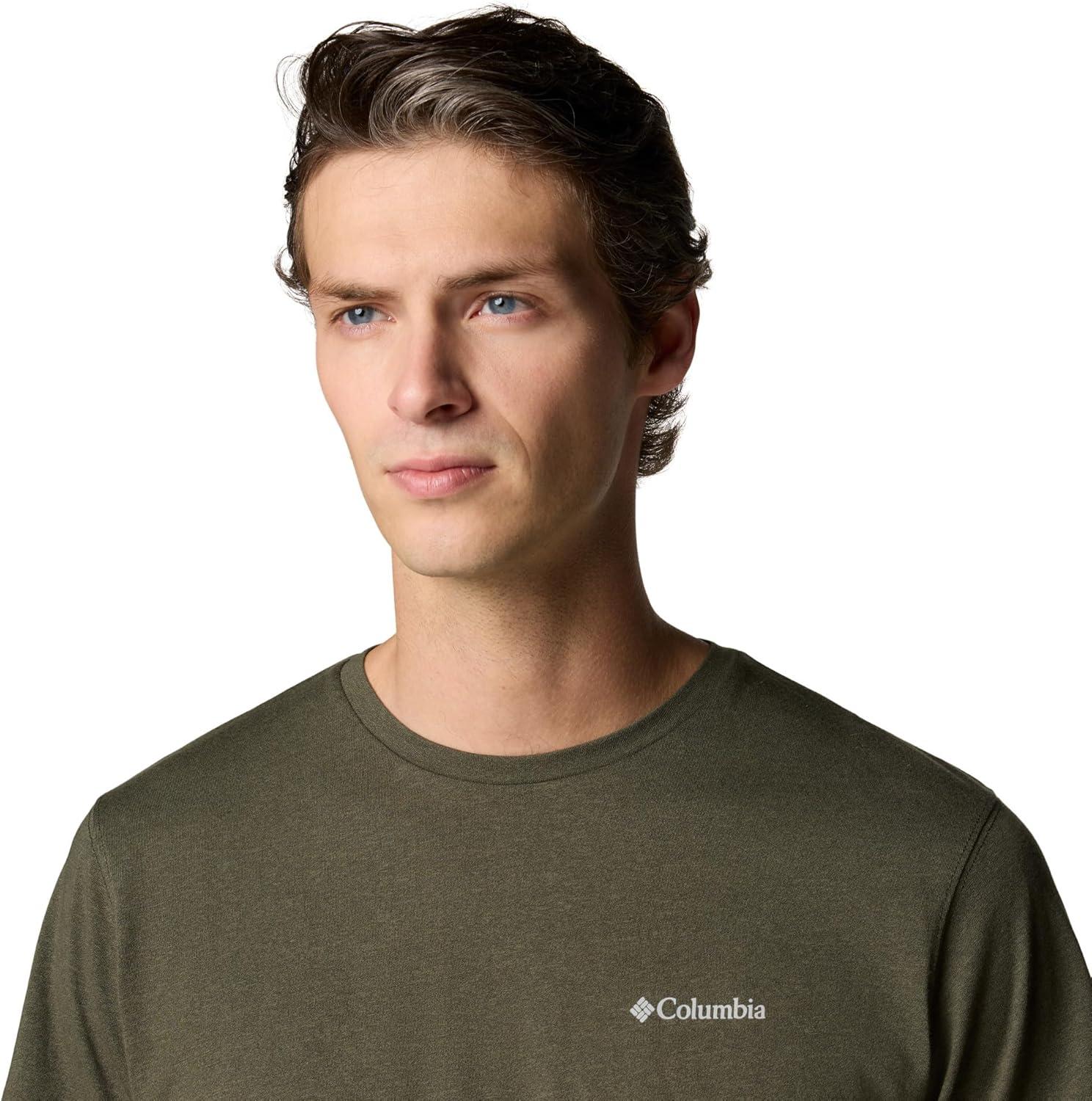 imageColumbia Mens Thistletown Hills Short SleeveGreenscape Heather