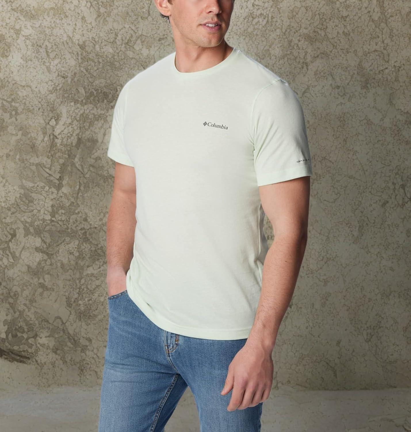 imageColumbia Mens Thistletown Hills Short SleeveIce Green Heather