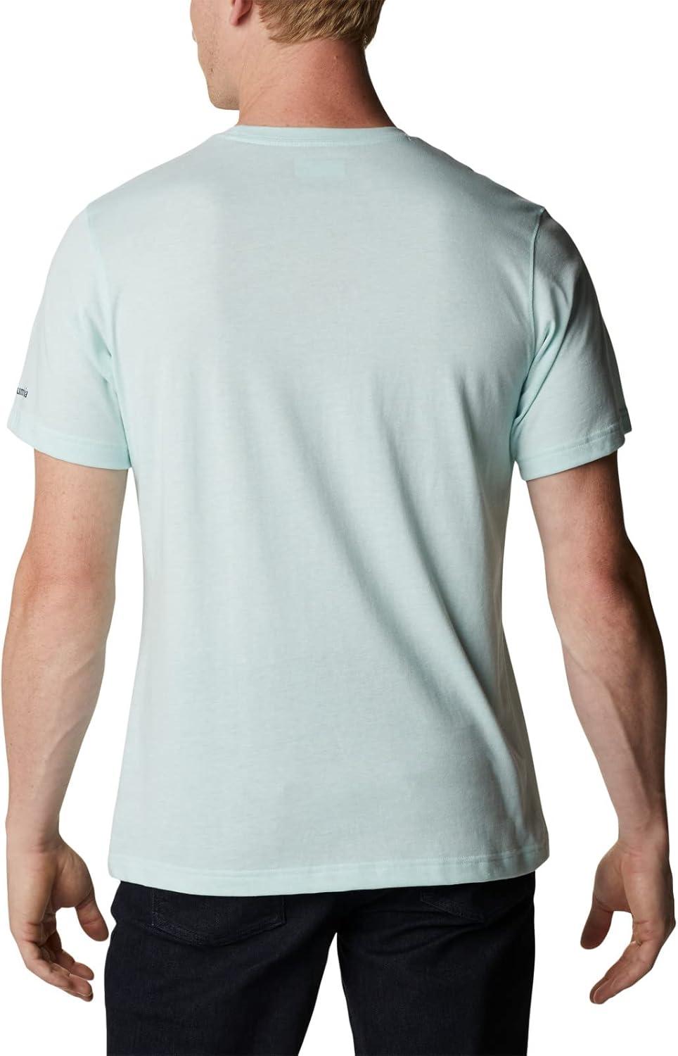 imageColumbia Mens Thistletown Hills Short SleeveIcy Morn HeatherHikers Graphic