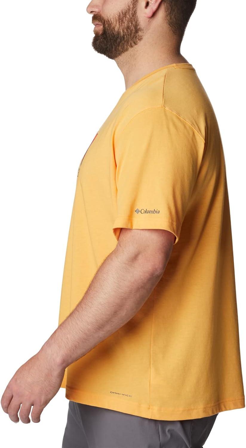 imageColumbia Mens Thistletown Hills Short SleeveMango HeatherHikers Graphic