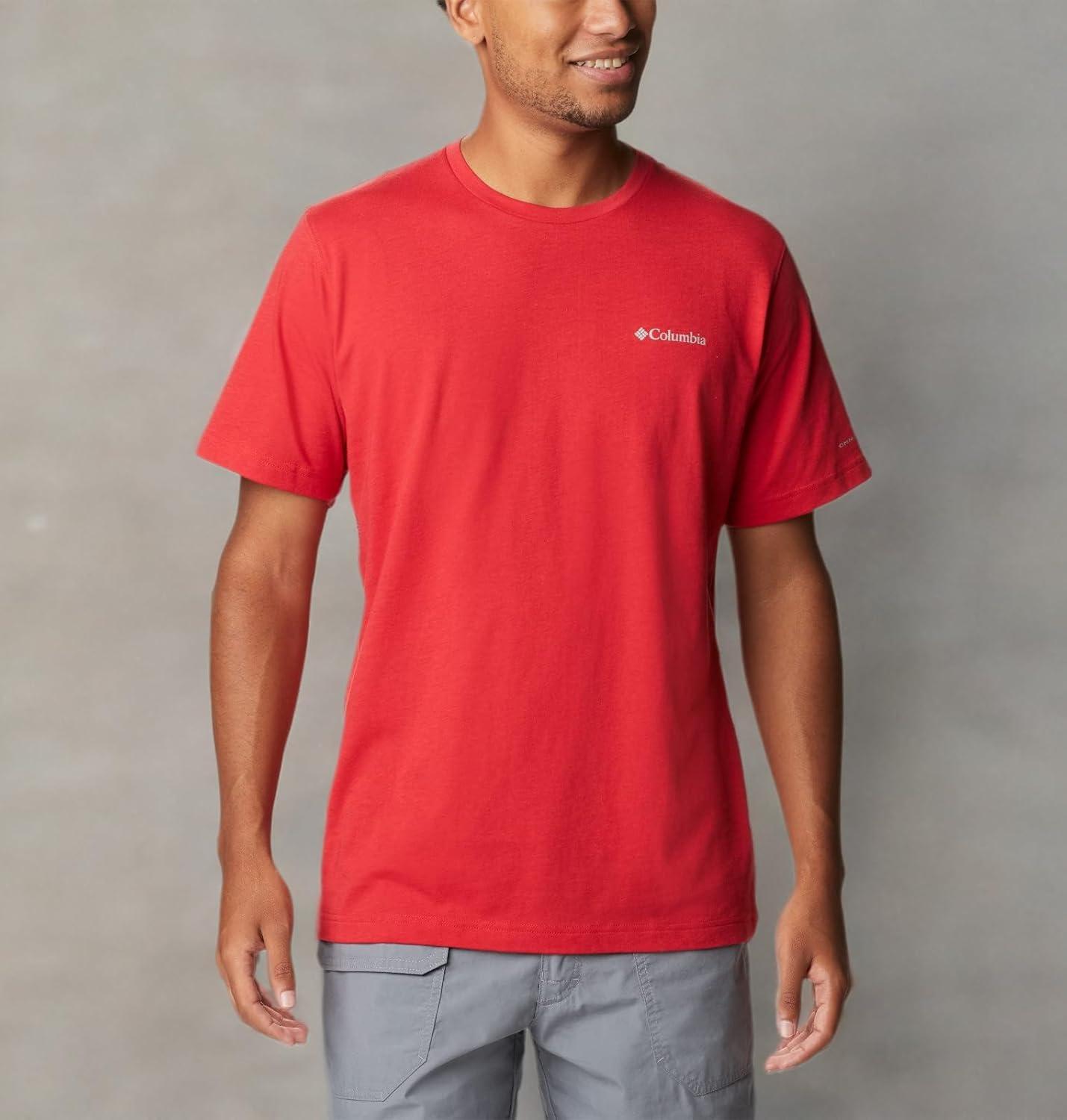 imageColumbia Mens Thistletown Hills Short SleeveMountain Red
