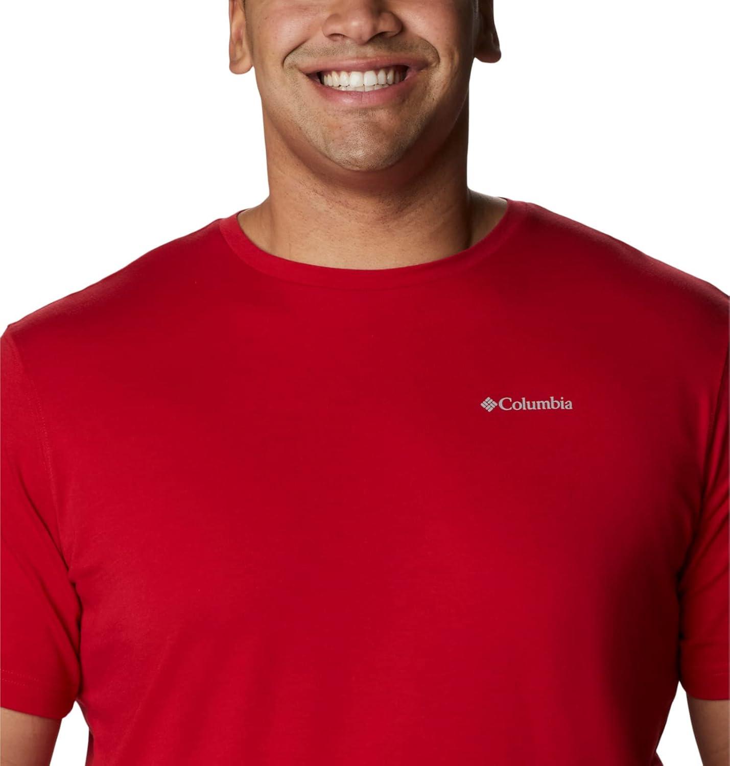 imageColumbia Mens Thistletown Hills Short SleeveMountain Red