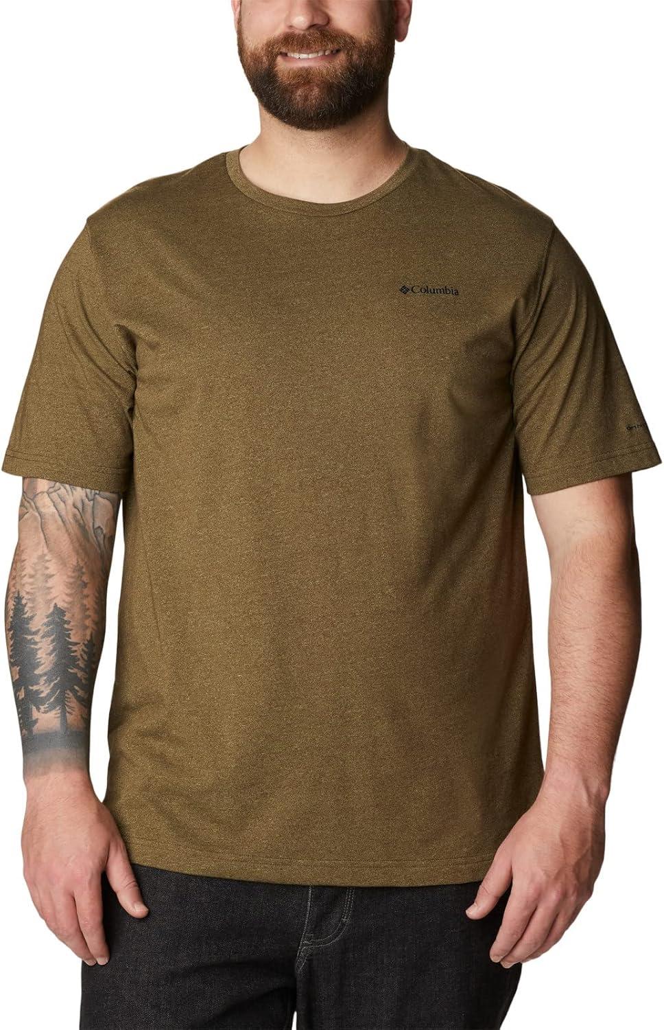 imageColumbia Mens Thistletown Hills Short SleeveOlive Green Heather