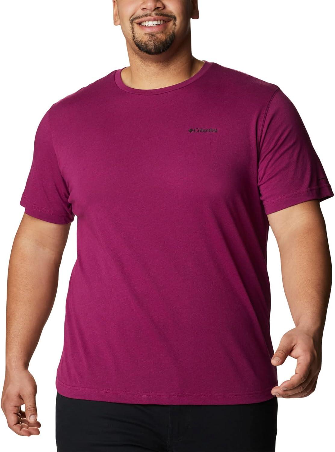 imageColumbia Mens Thistletown Hills Short SleeveRed Onion Heather