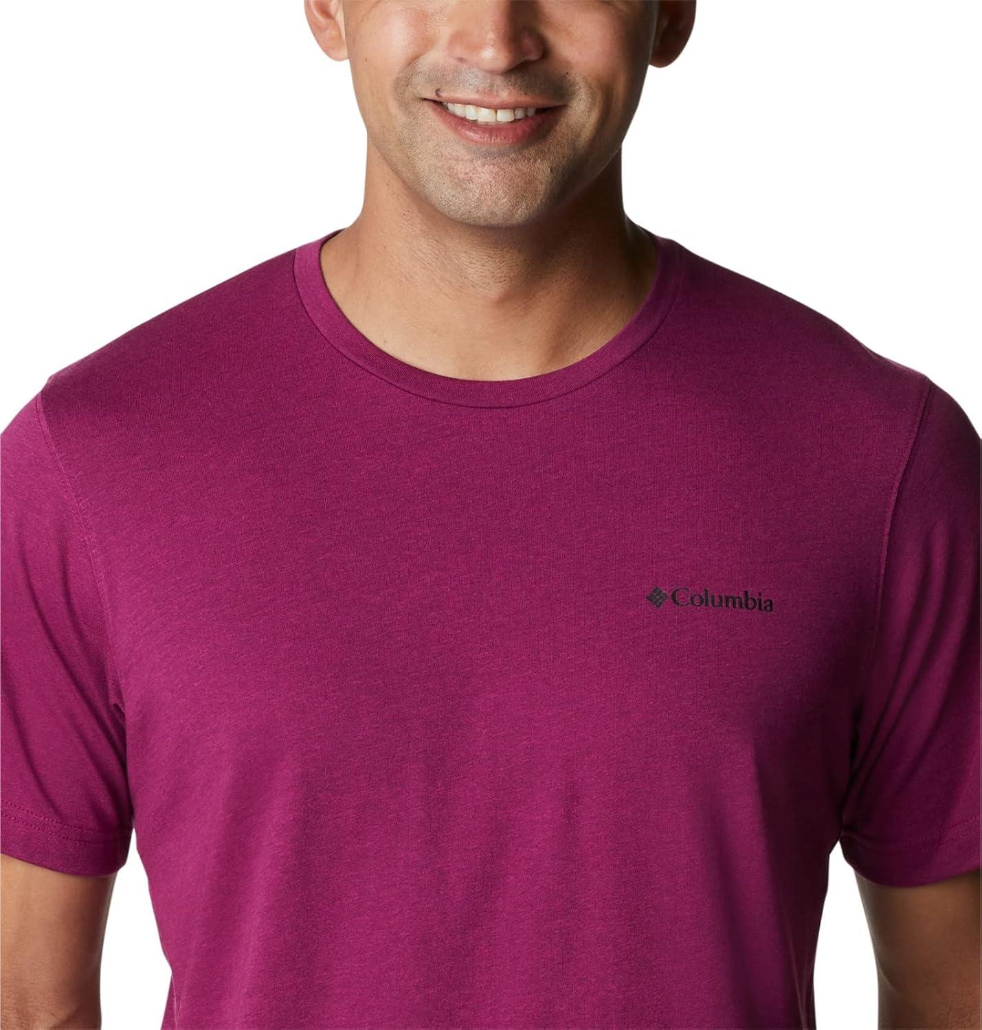 imageColumbia Mens Thistletown Hills Short SleeveRed Onion Heather