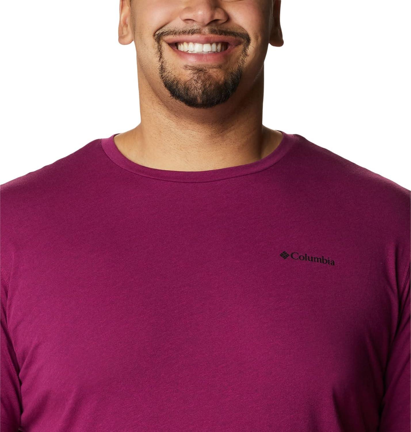 imageColumbia Mens Thistletown Hills Short SleeveRed Onion Heather