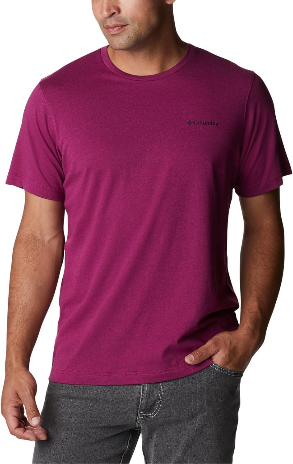 imageColumbia Mens Thistletown Hills Short SleeveRed Onion Heather