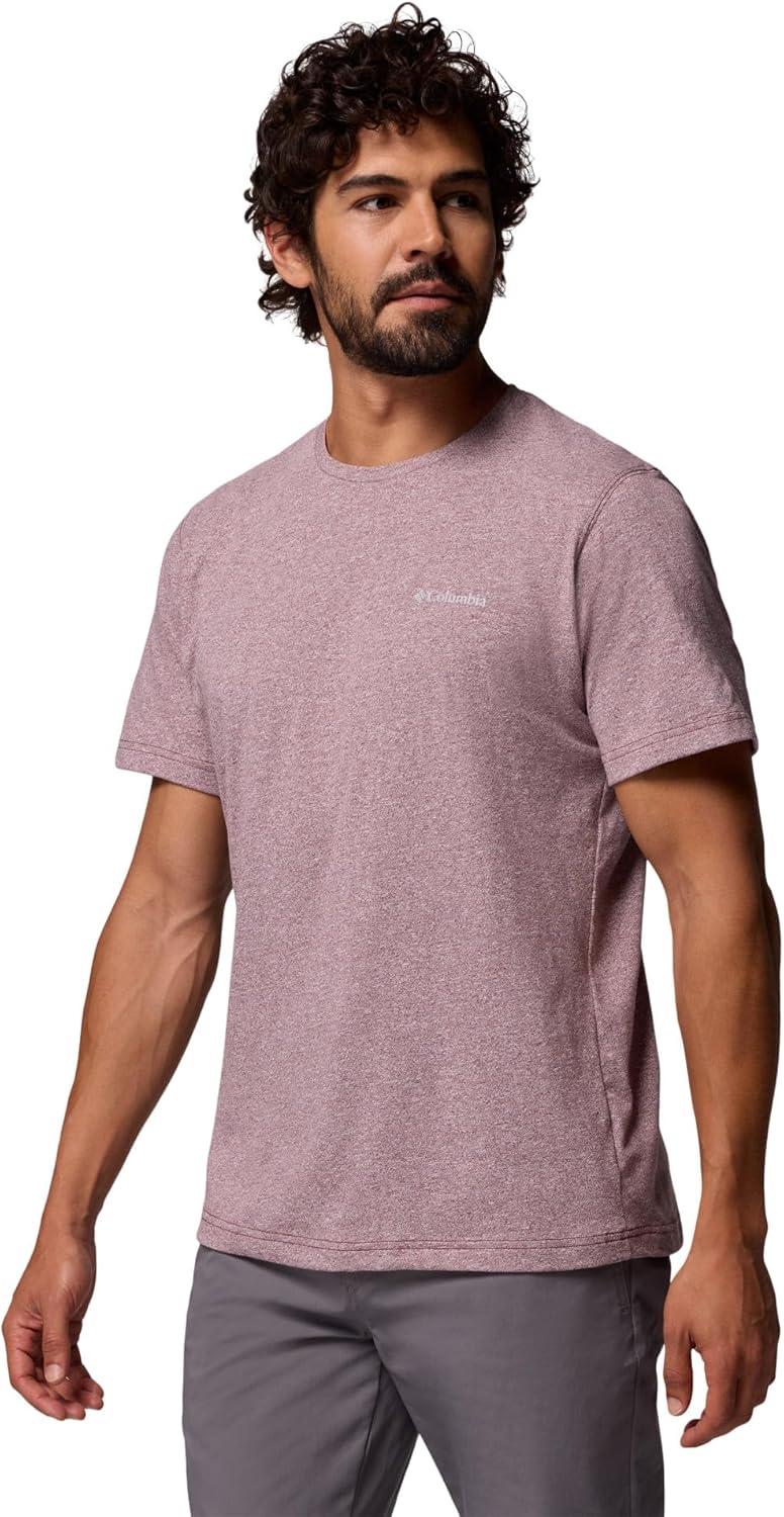 imageColumbia Mens Thistletown Hills Short SleeveRich Wine Heather