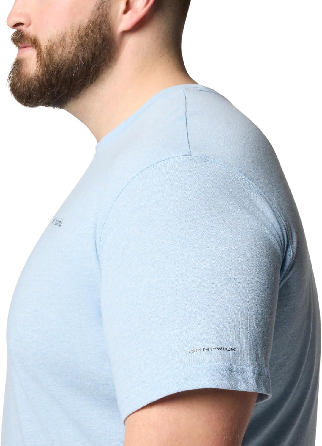 imageColumbia Mens Thistletown Hills Short SleeveRipple Blue Heather