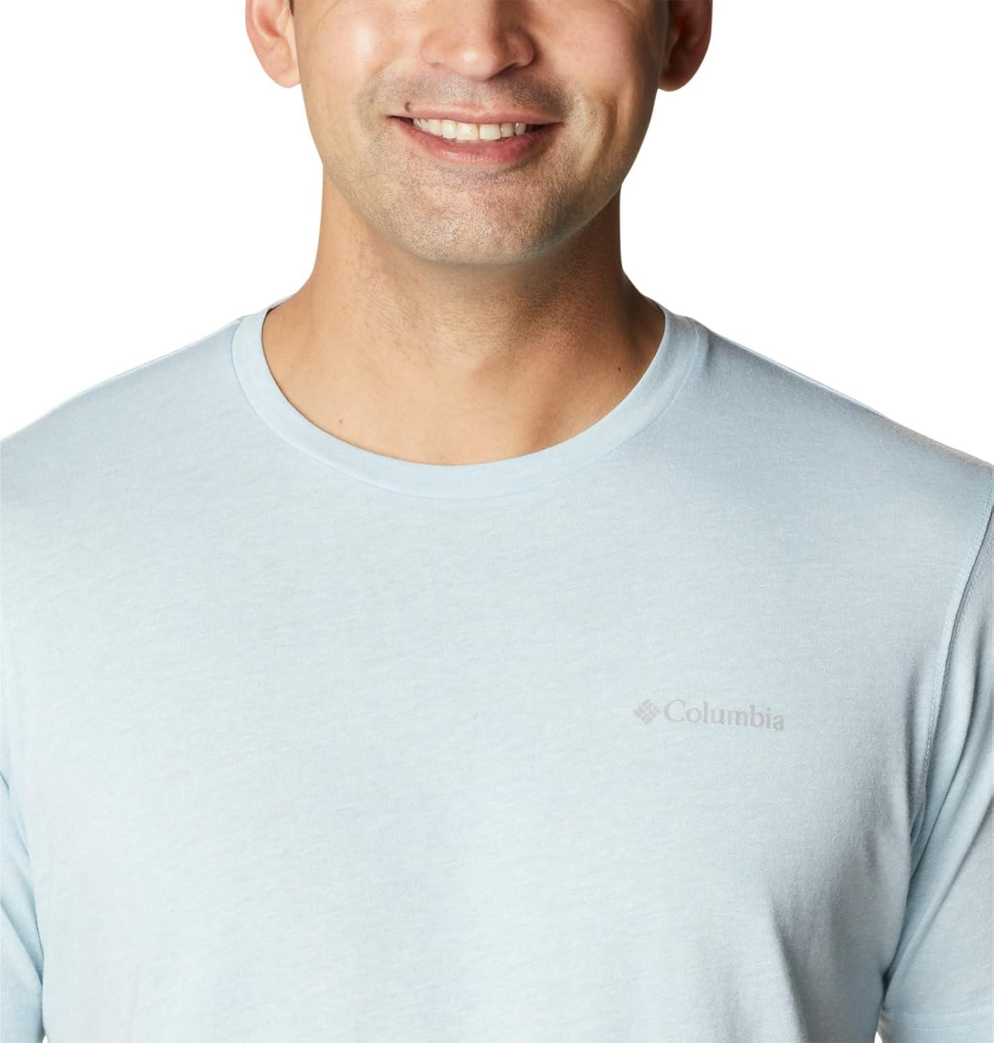 imageColumbia Mens Thistletown Hills Short SleeveSky Blue Heather