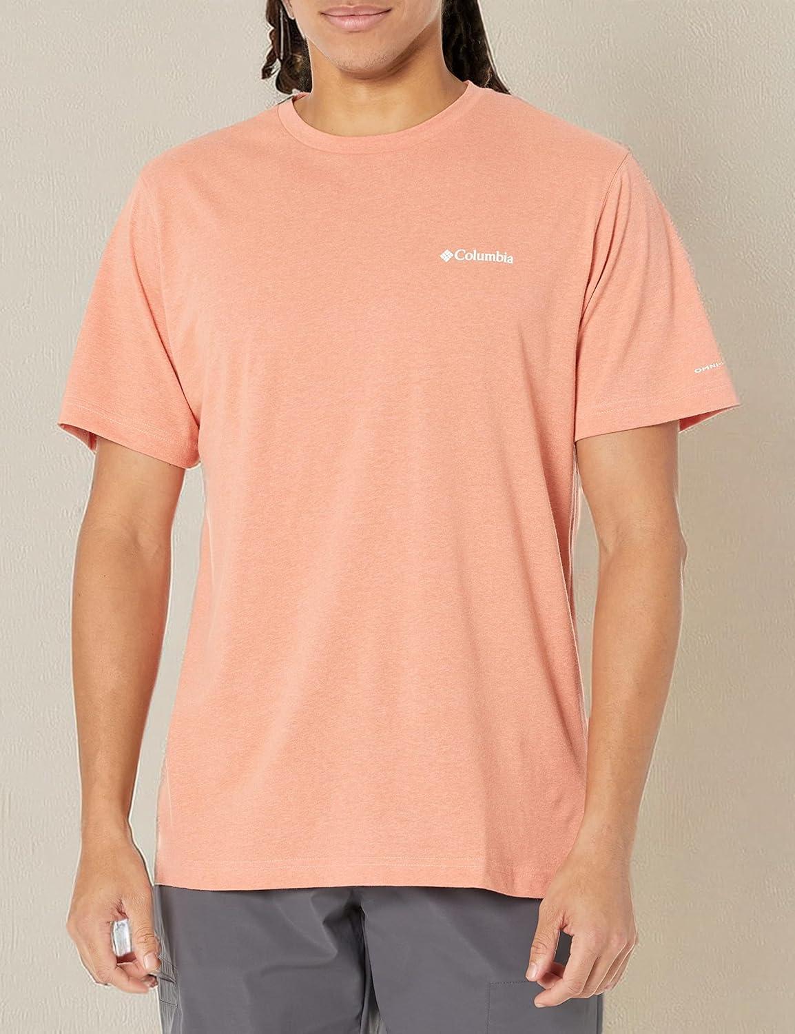imageColumbia Mens Thistletown Hills Short SleeveSummer Peach Heather