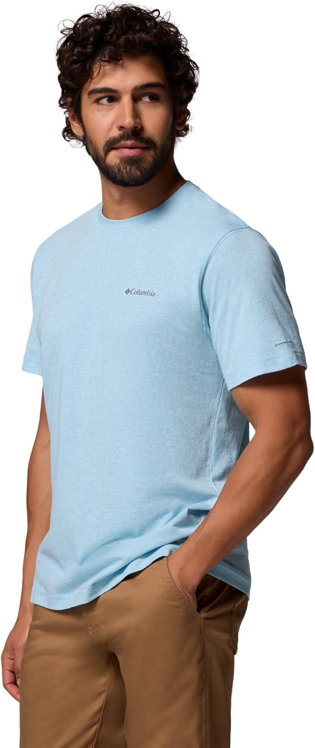 imageColumbia Mens Thistletown Hills Short SleeveVintage Blue Heather