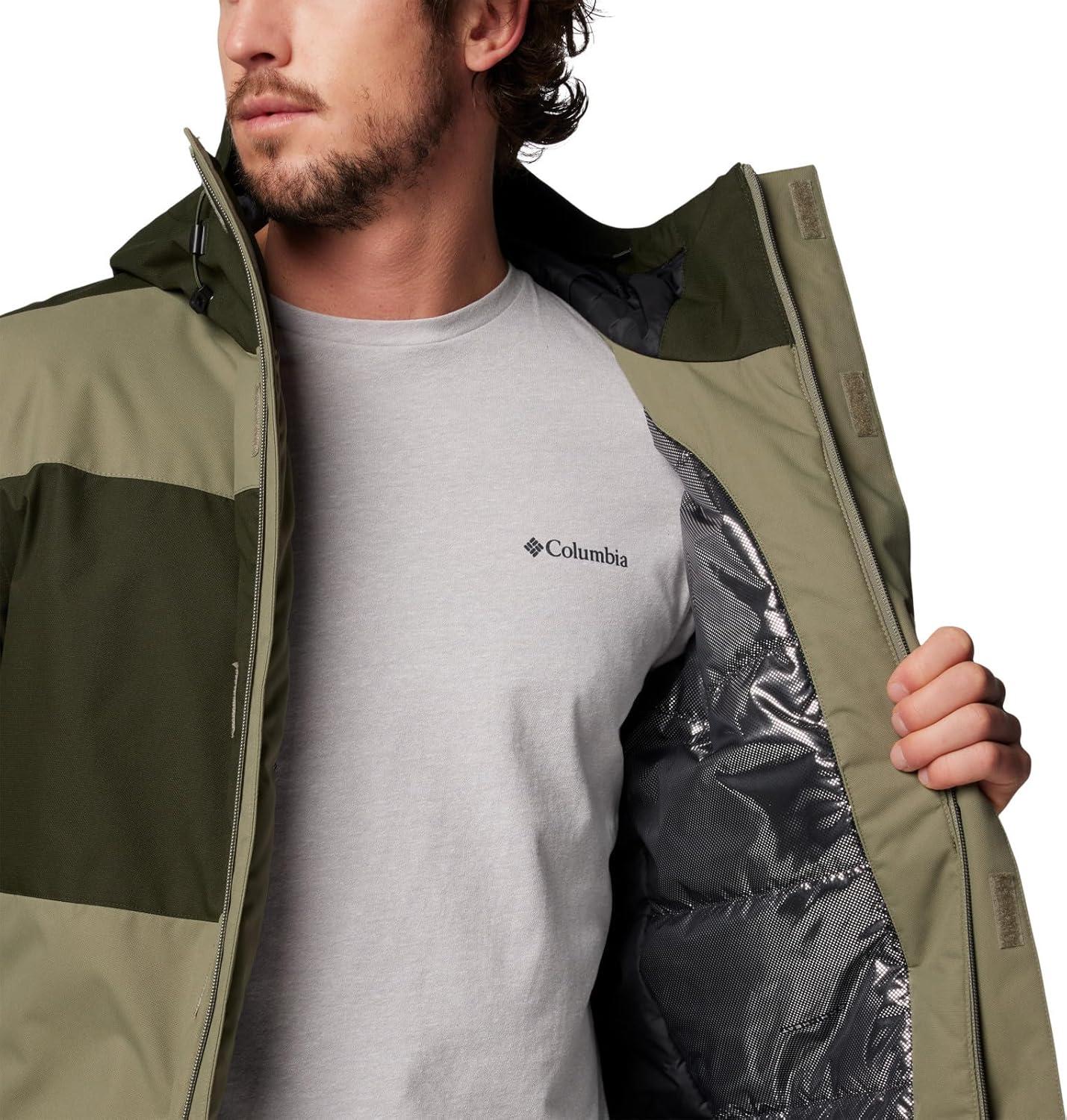 imageColumbia Mens Tipton Peak Iii Insulated JacketStone GreenGreenscape