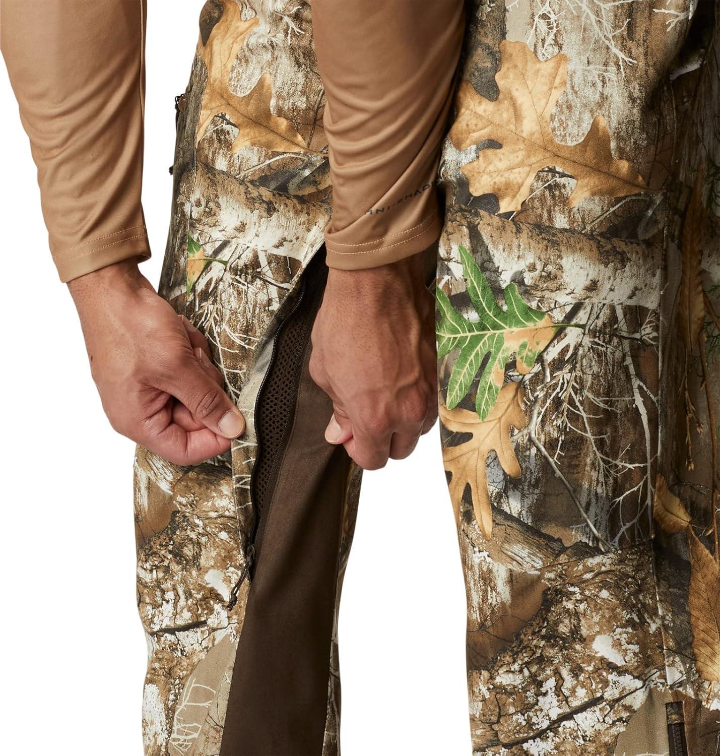 imageColumbia Mens Trophy Rack Silent Rain PantRealtree Edge