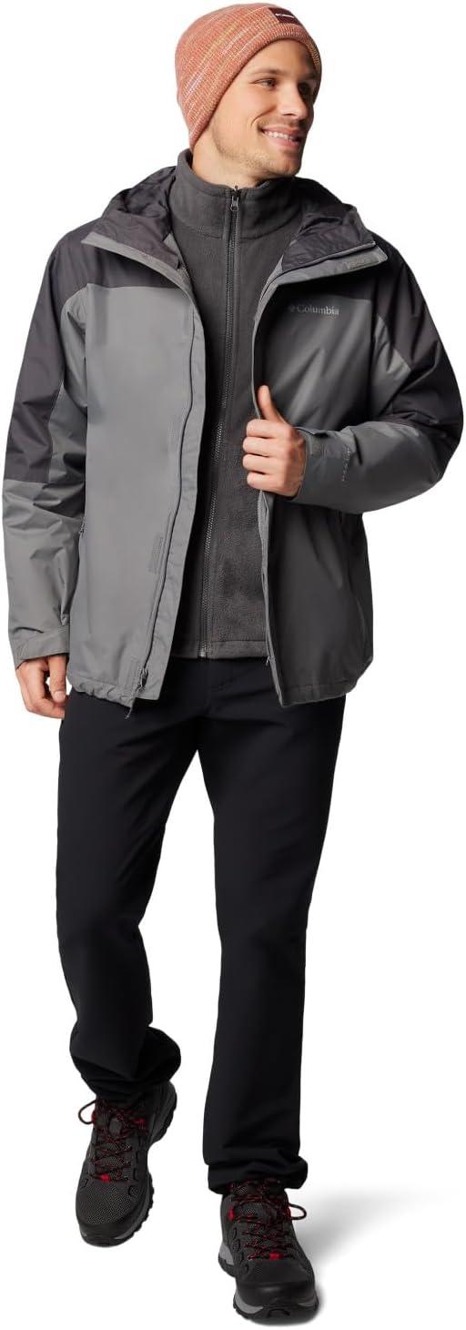 imageColumbia Mens Tunnel Falls II Interchange JacketCity GreyShark