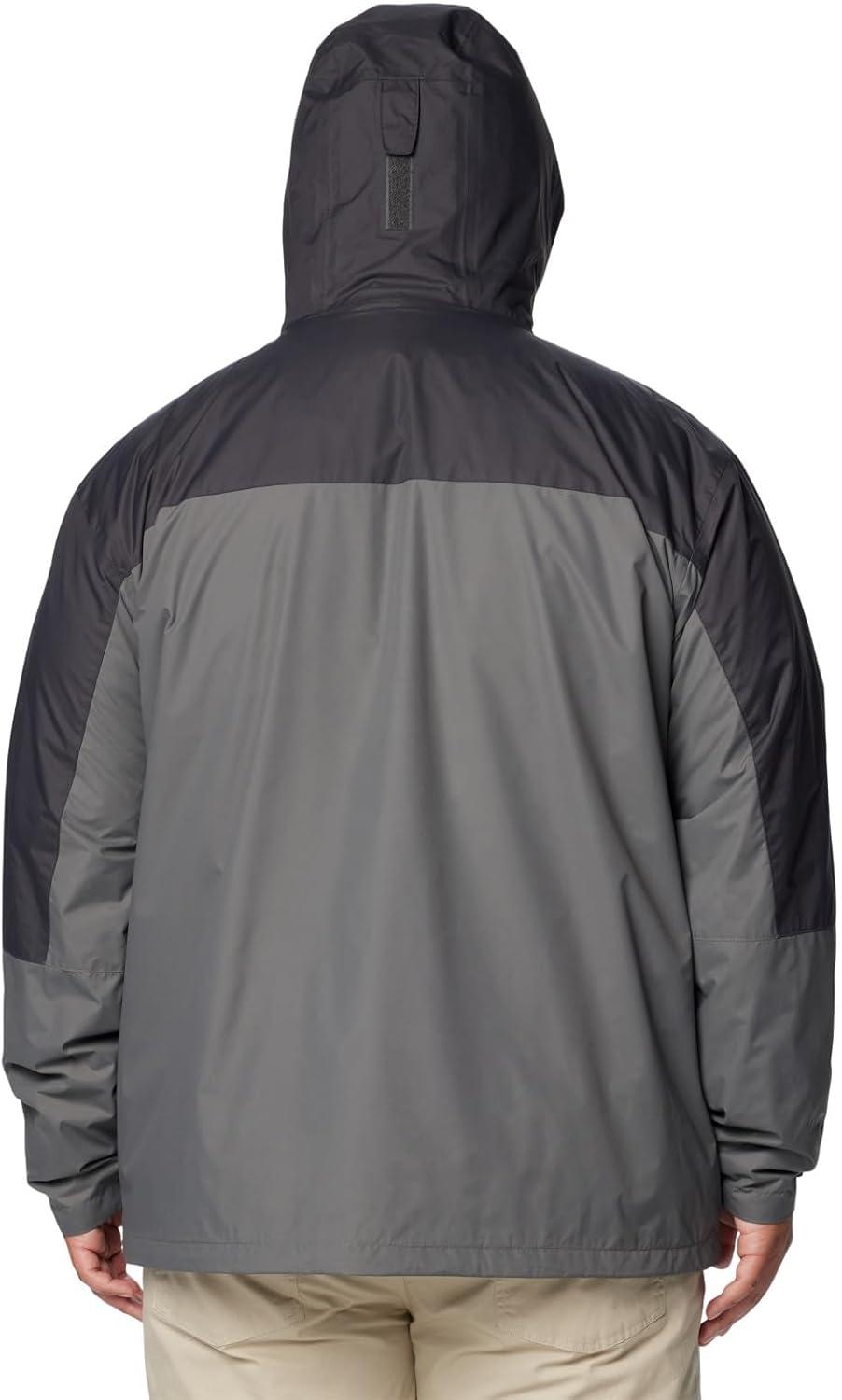 imageColumbia Mens Tunnel Falls II Interchange JacketCity GreyShark