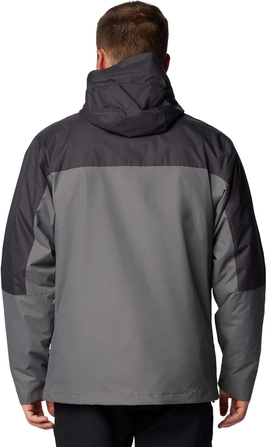 imageColumbia Mens Tunnel Falls II Interchange JacketCity GreyShark