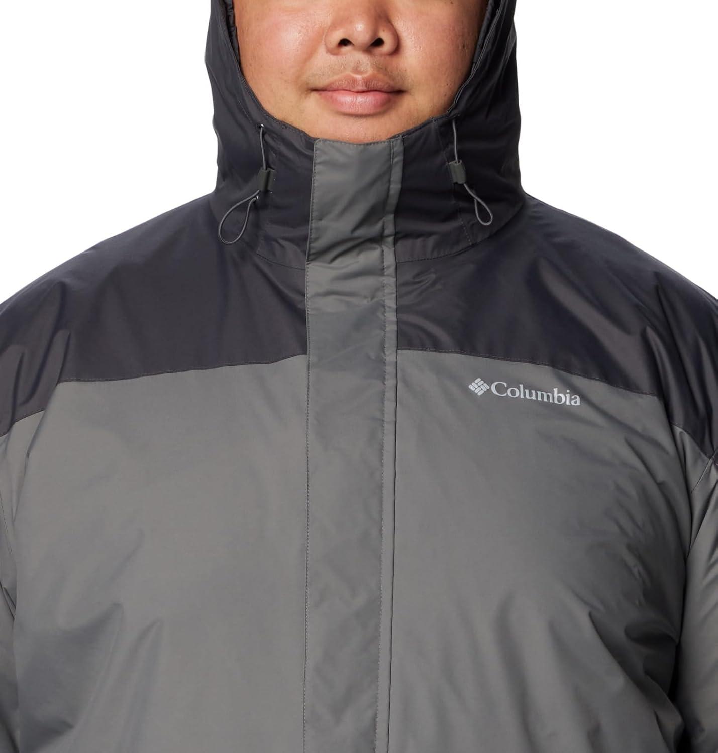imageColumbia Mens Tunnel Falls II Interchange JacketCity GreyShark