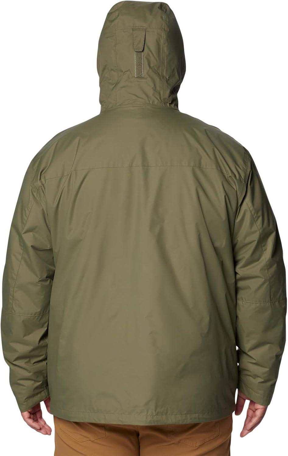 imageColumbia Mens Tunnel Falls II Interchange JacketStone Green