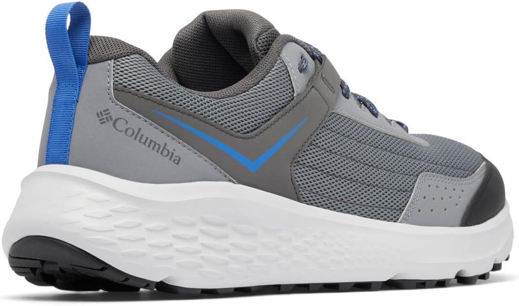 imageColumbia Mens Vertisol Trail Hiking ShoesTi Grey SteelVivid Blue