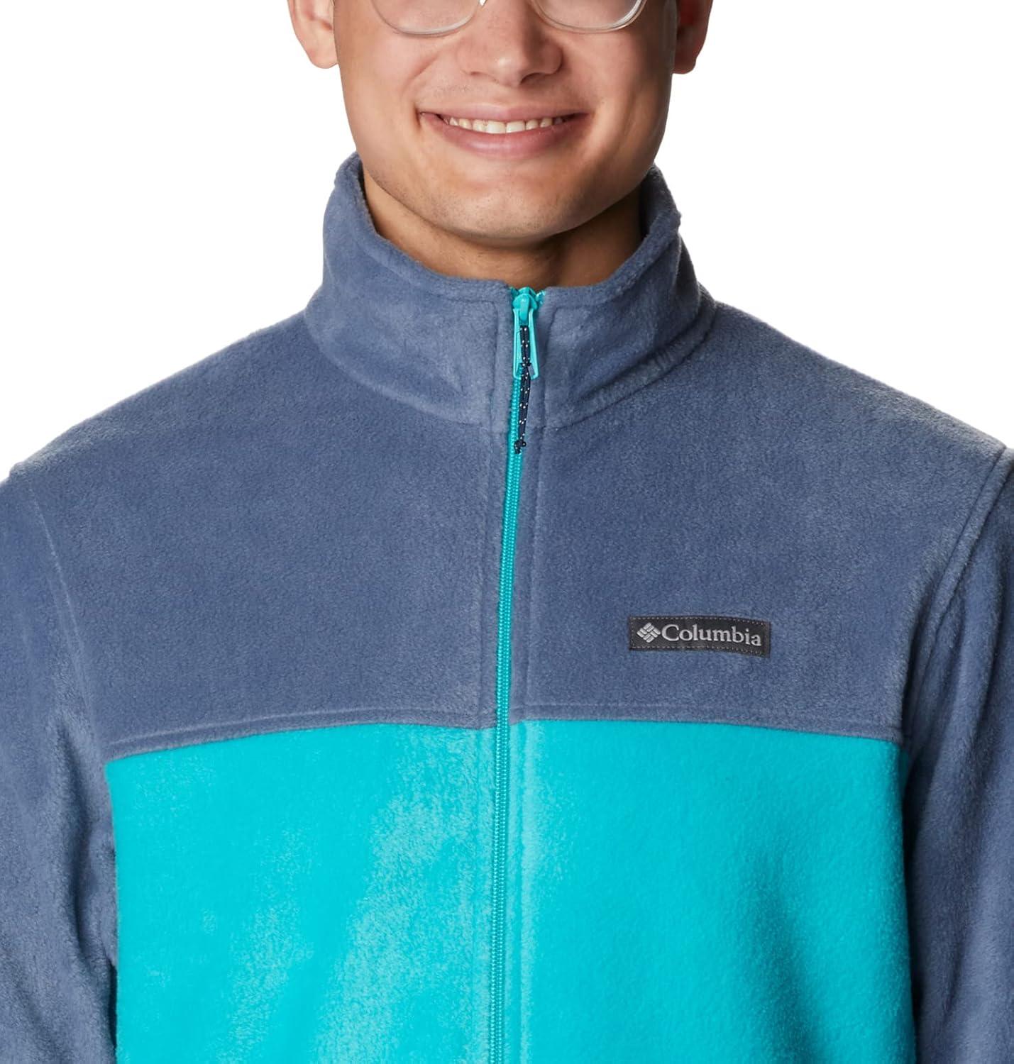 imageColumbia Steens Mountain 20 Full Zip Fleece JacketDark MountainBright Aqua