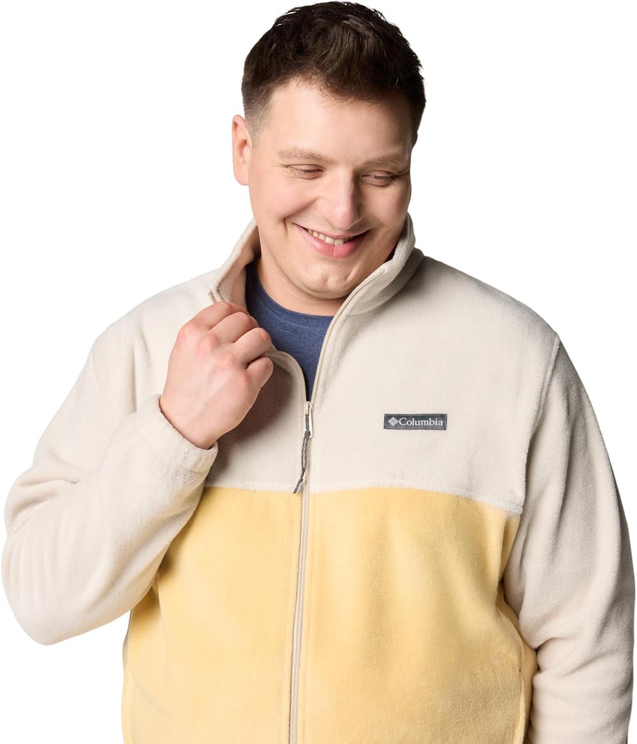 imageColumbia Steens Mountain 20 Full Zip Fleece JacketDark StoneSand Dune