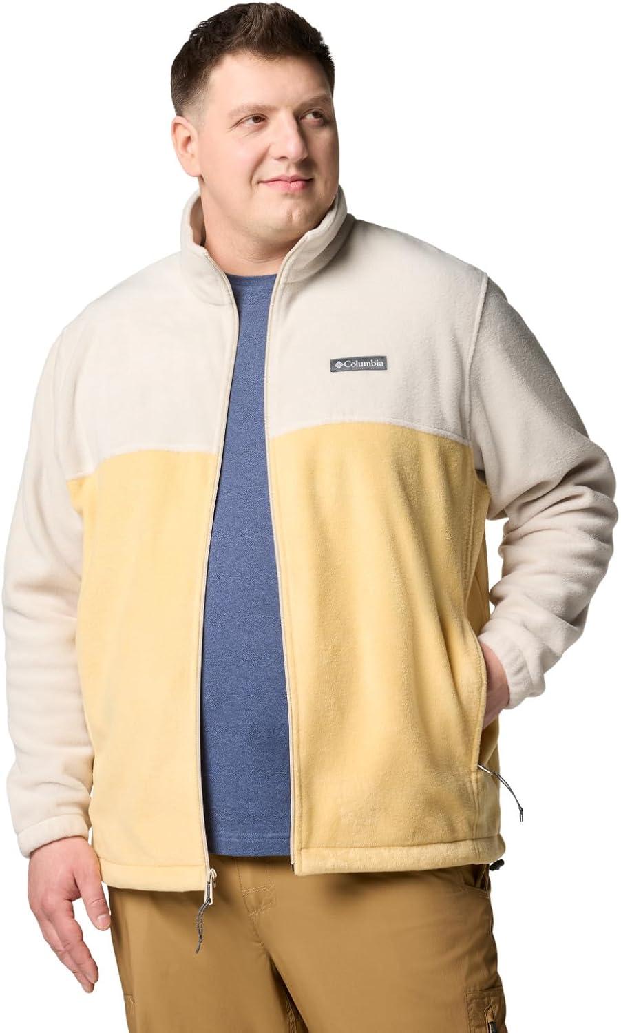 imageColumbia Steens Mountain 20 Full Zip Fleece JacketDark StoneSand Dune