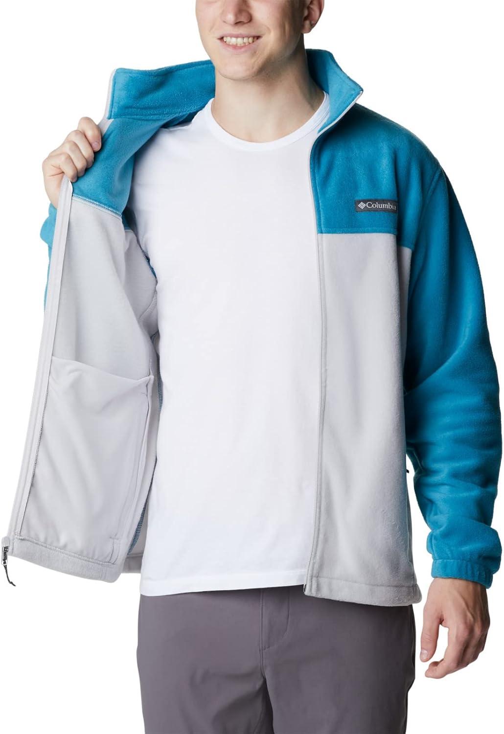 imageColumbia Steens Mountain 20 Full Zip Fleece JacketDeep MarineNimbus Grey