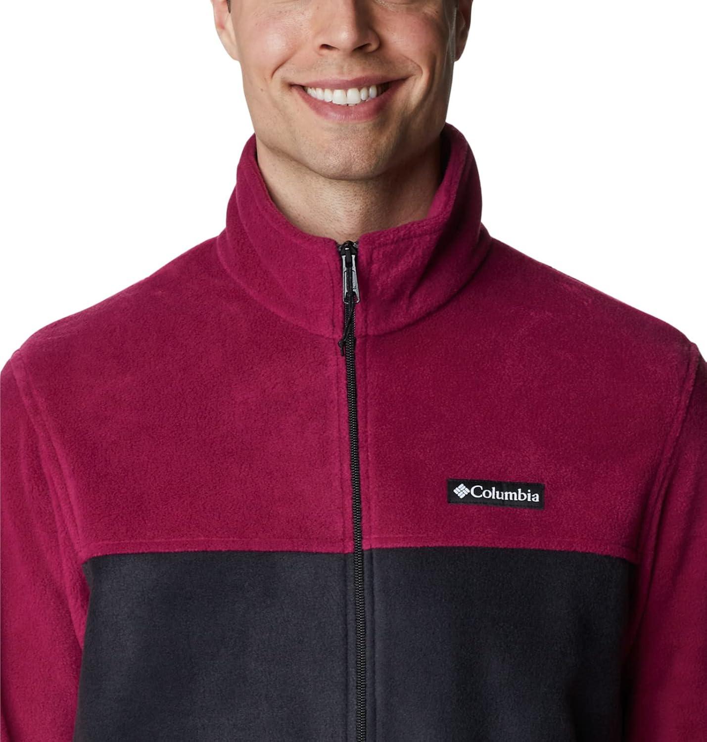 imageColumbia Steens Mountain 20 Full Zip Fleece JacketRed OnionBlack