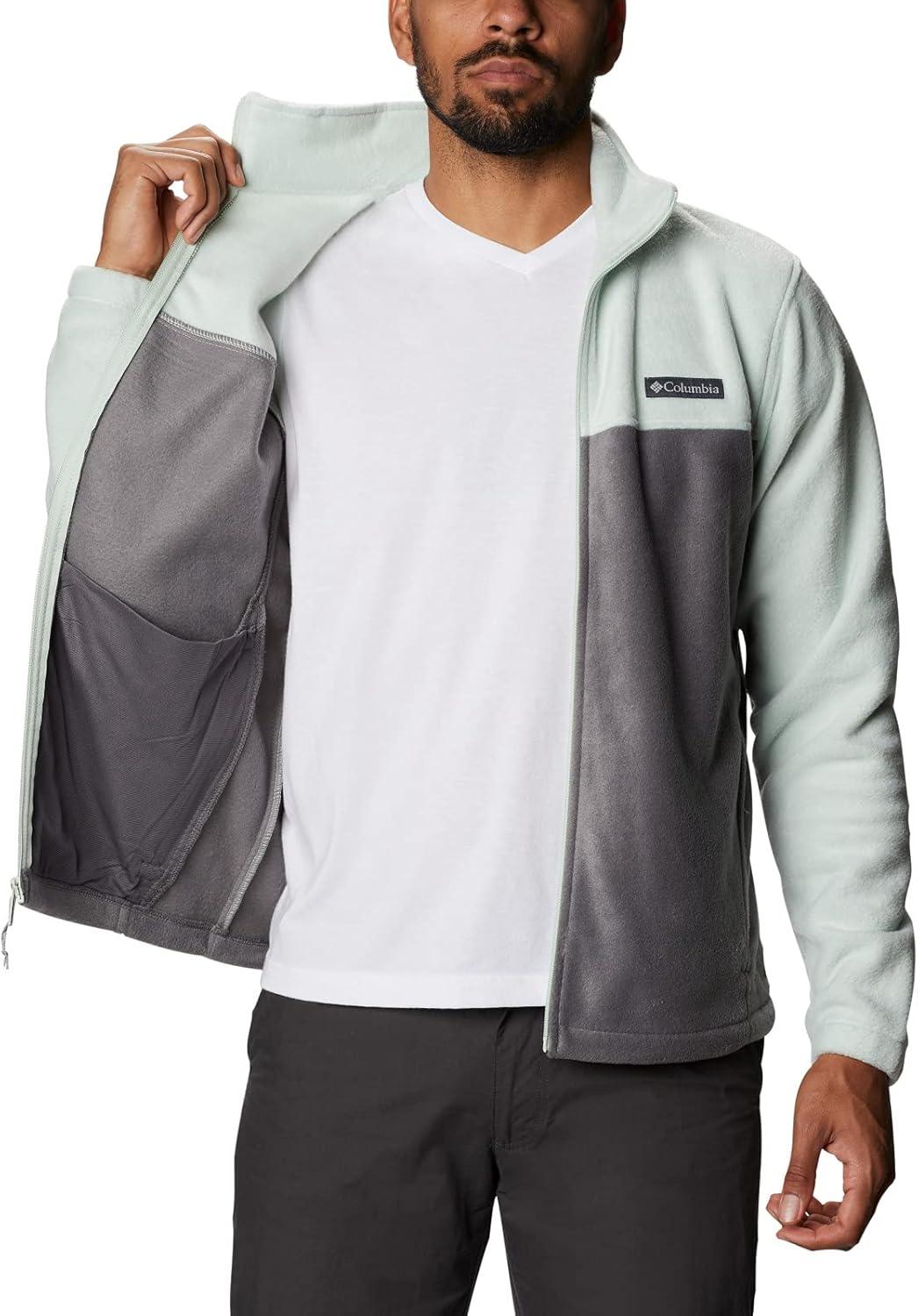 imageColumbia Steens Mountain 20 Full Zip Fleece JacketSea SpriteCity Grey
