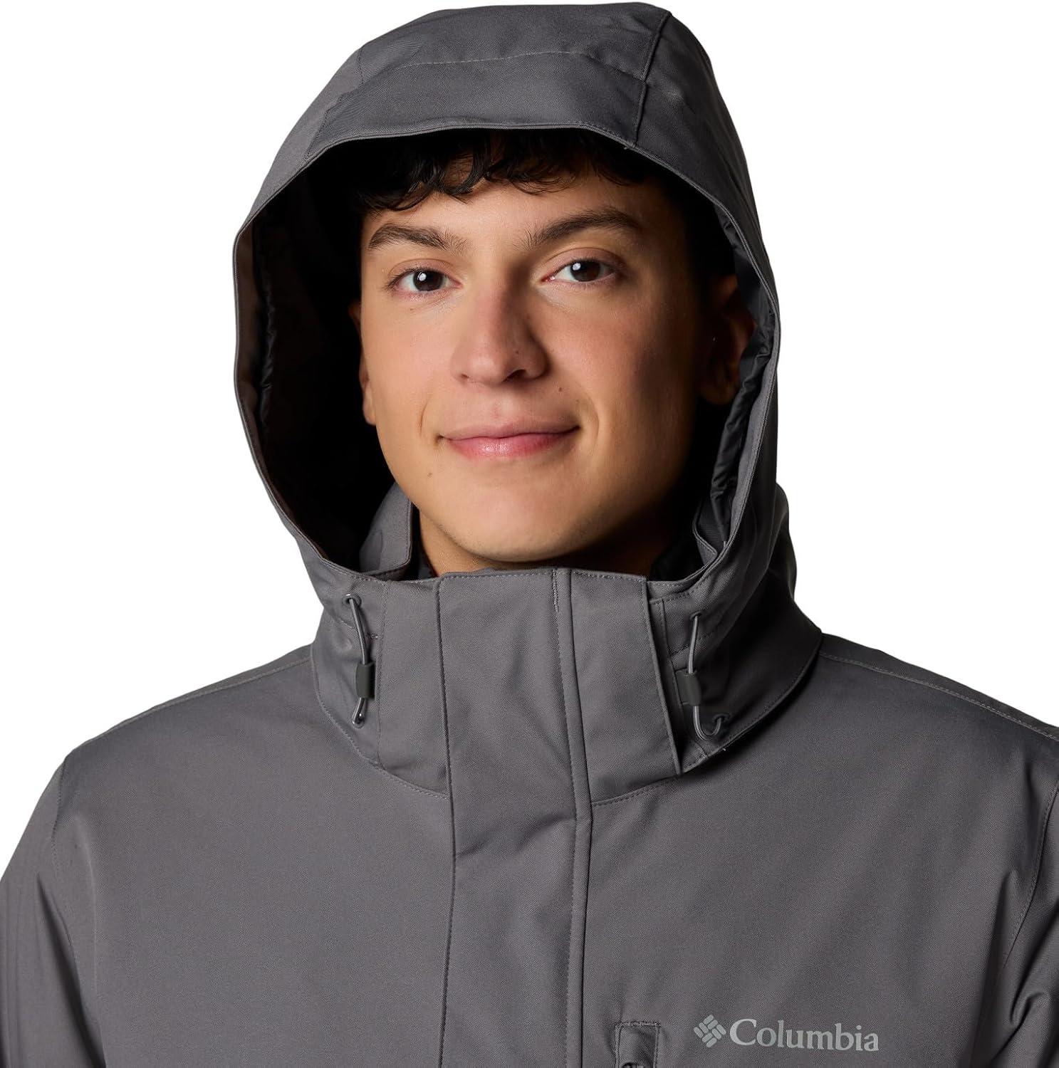 imageColumbia mens Abiqua Falls Interchange JacketCity Grey