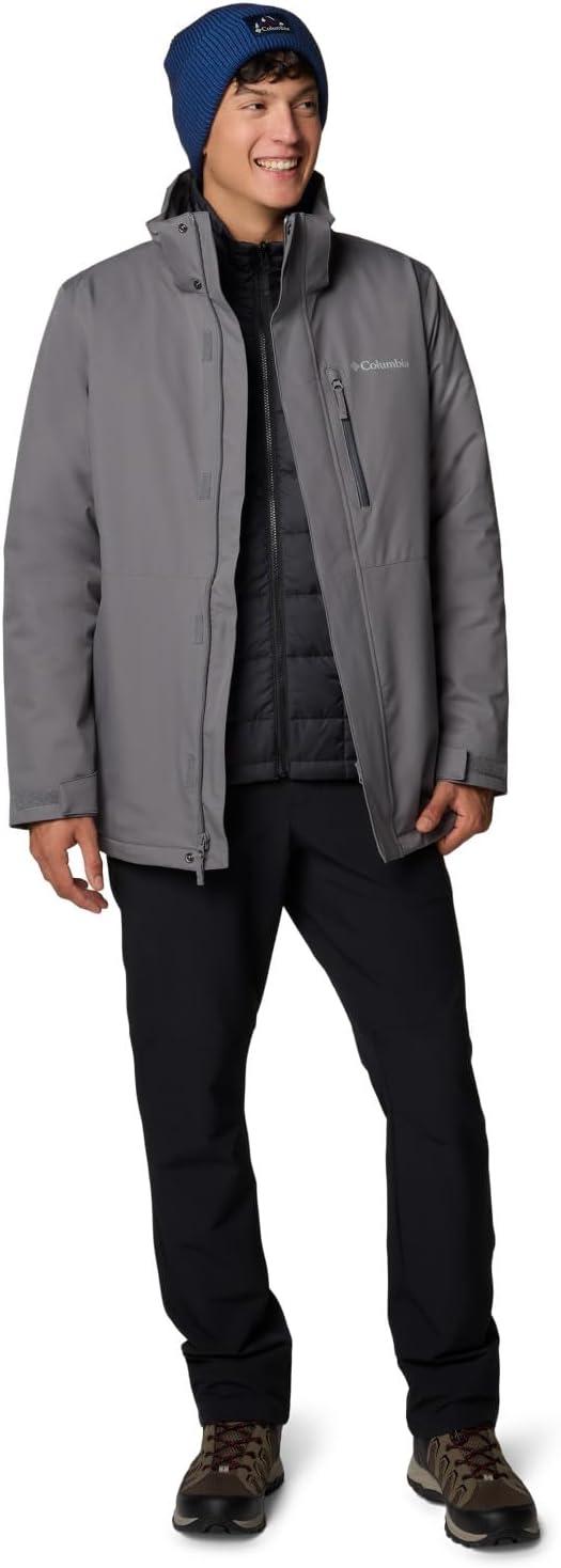 imageColumbia mens Abiqua Falls Interchange JacketCity Grey
