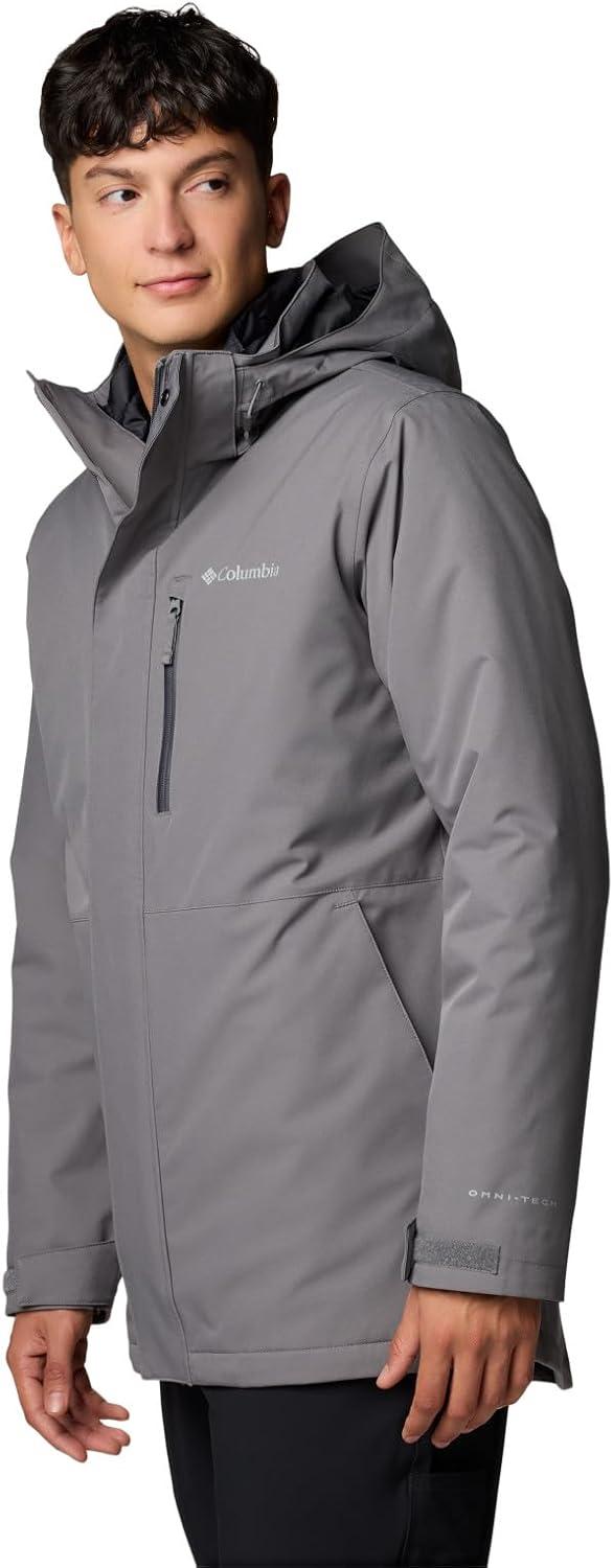 imageColumbia mens Abiqua Falls Interchange JacketCity Grey