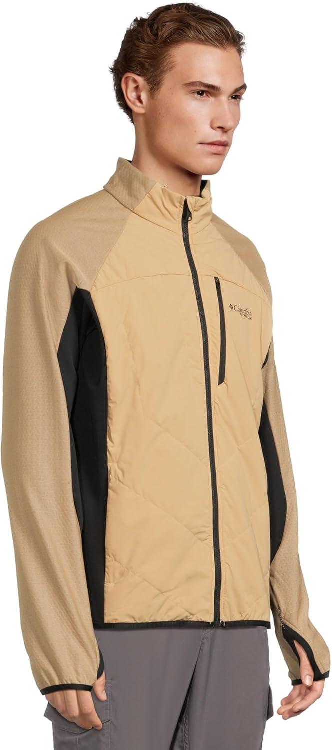 imageColumbia mens Arctic Crest Hybrid Full ZipCanoeBlack