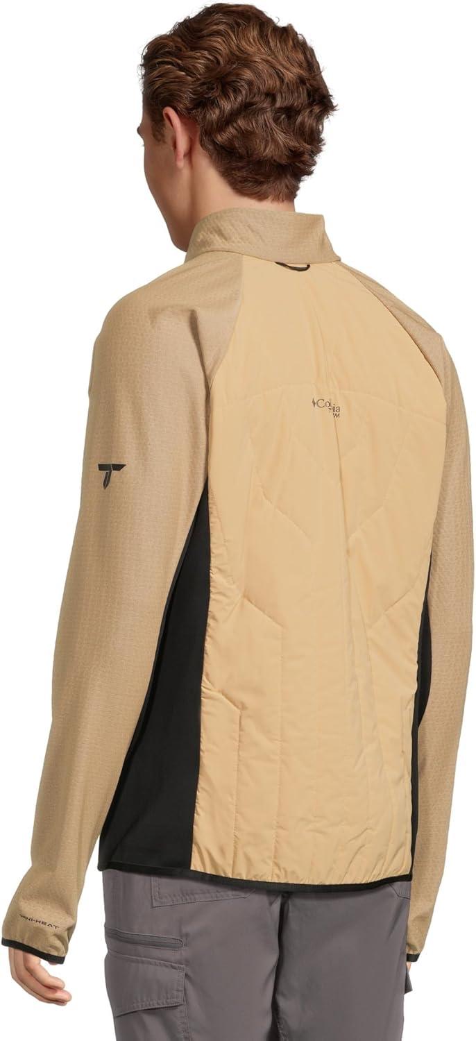 imageColumbia mens Arctic Crest Hybrid Full ZipCanoeBlack