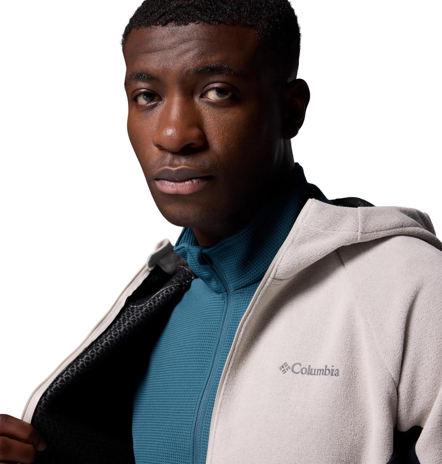 imageColumbia mens Arctic Peak Hooded Full ZipDark StoneBlack