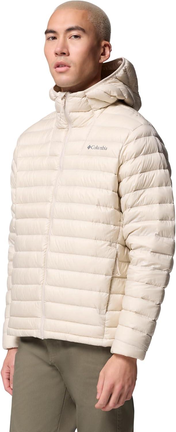 imageColumbia mens Corelite Down Hooded JacketDark Stone