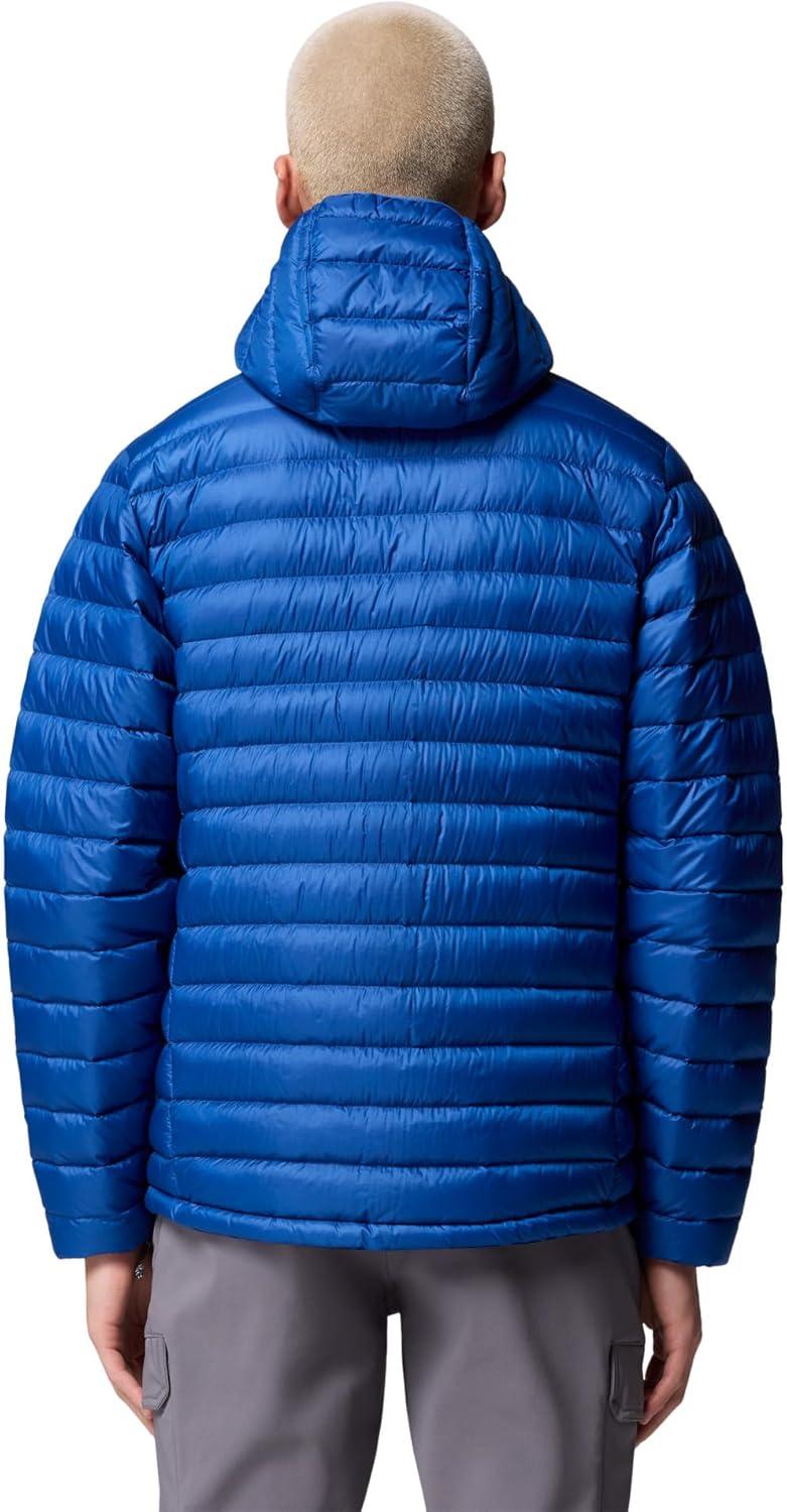 imageColumbia mens Corelite Down Hooded JacketMountain Blue