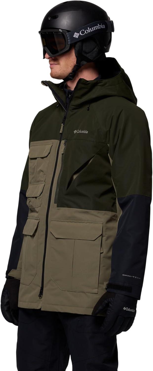 imageColumbia mens Coreshot JacketStone GreenGreenscapeBlack