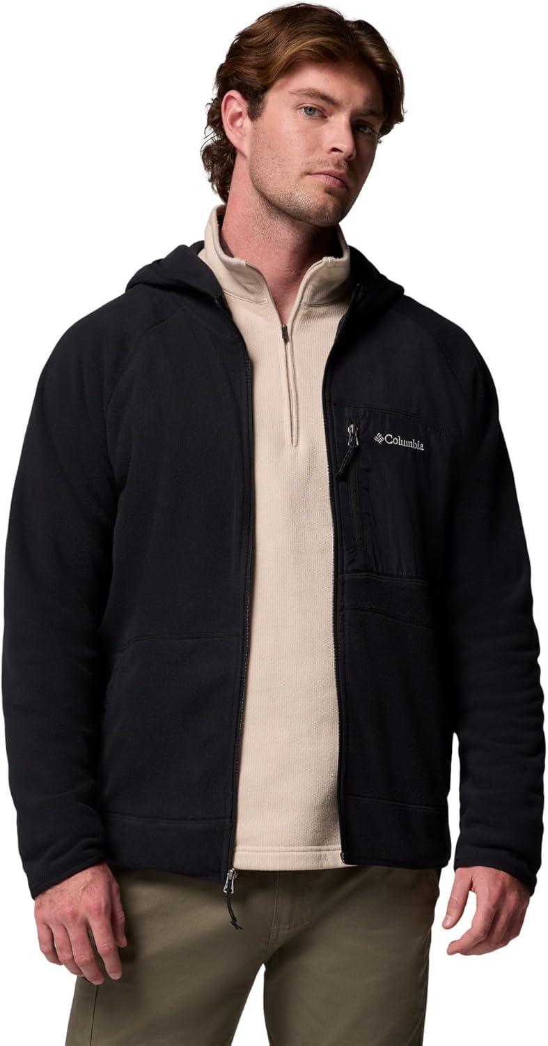 imageColumbia mens Fast Trek Overlay Hooded Full ZipBlack
