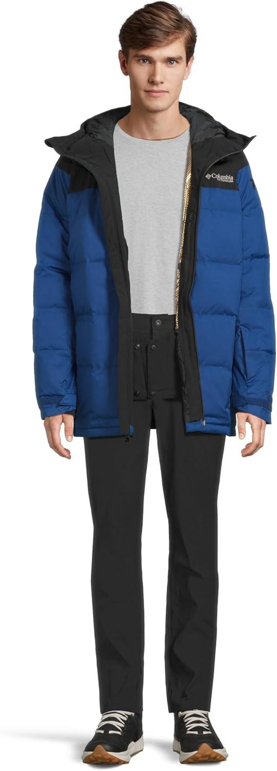 imageColumbia mens Glacier Ridge Down JacketMountain BlueBlack