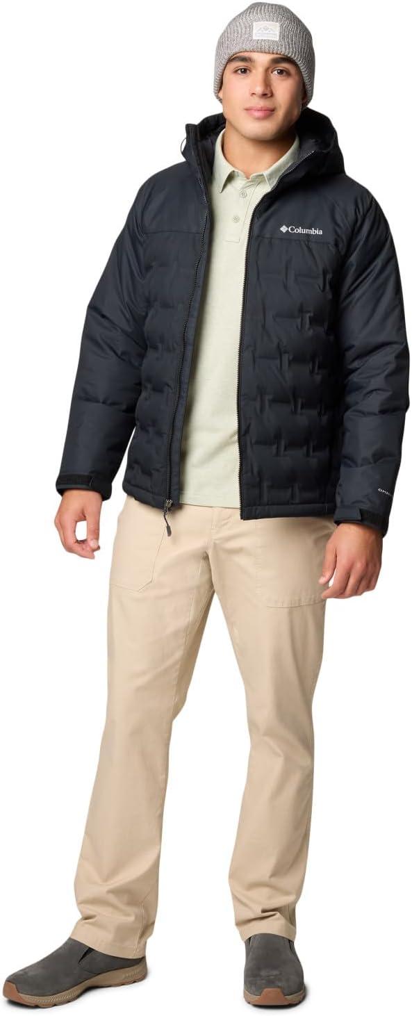 imageColumbia mens Grand Trek III Down Hooded JacketBlack