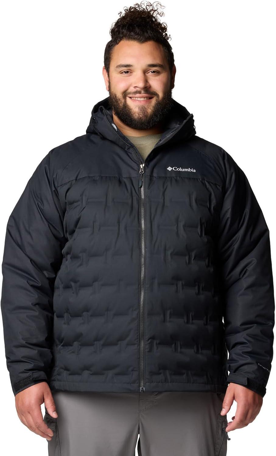 imageColumbia mens Grand Trek III Down Hooded JacketBlack