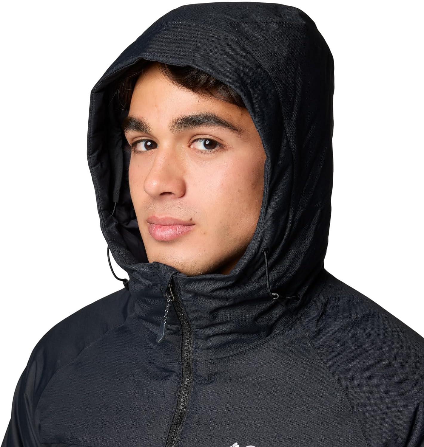 imageColumbia mens Grand Trek III Down Hooded JacketBlack