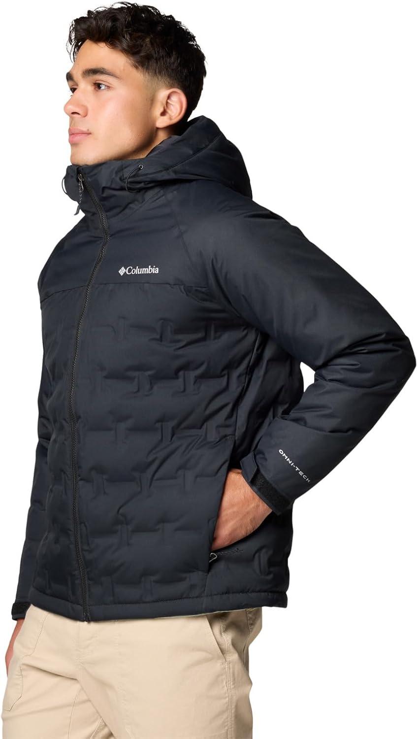 imageColumbia mens Grand Trek III Down Hooded JacketBlack