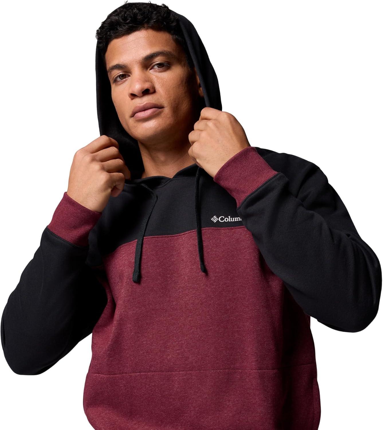 imageColumbia mens Hart Mountain Hoodie IIIRich Wine HeatherBlack Heather