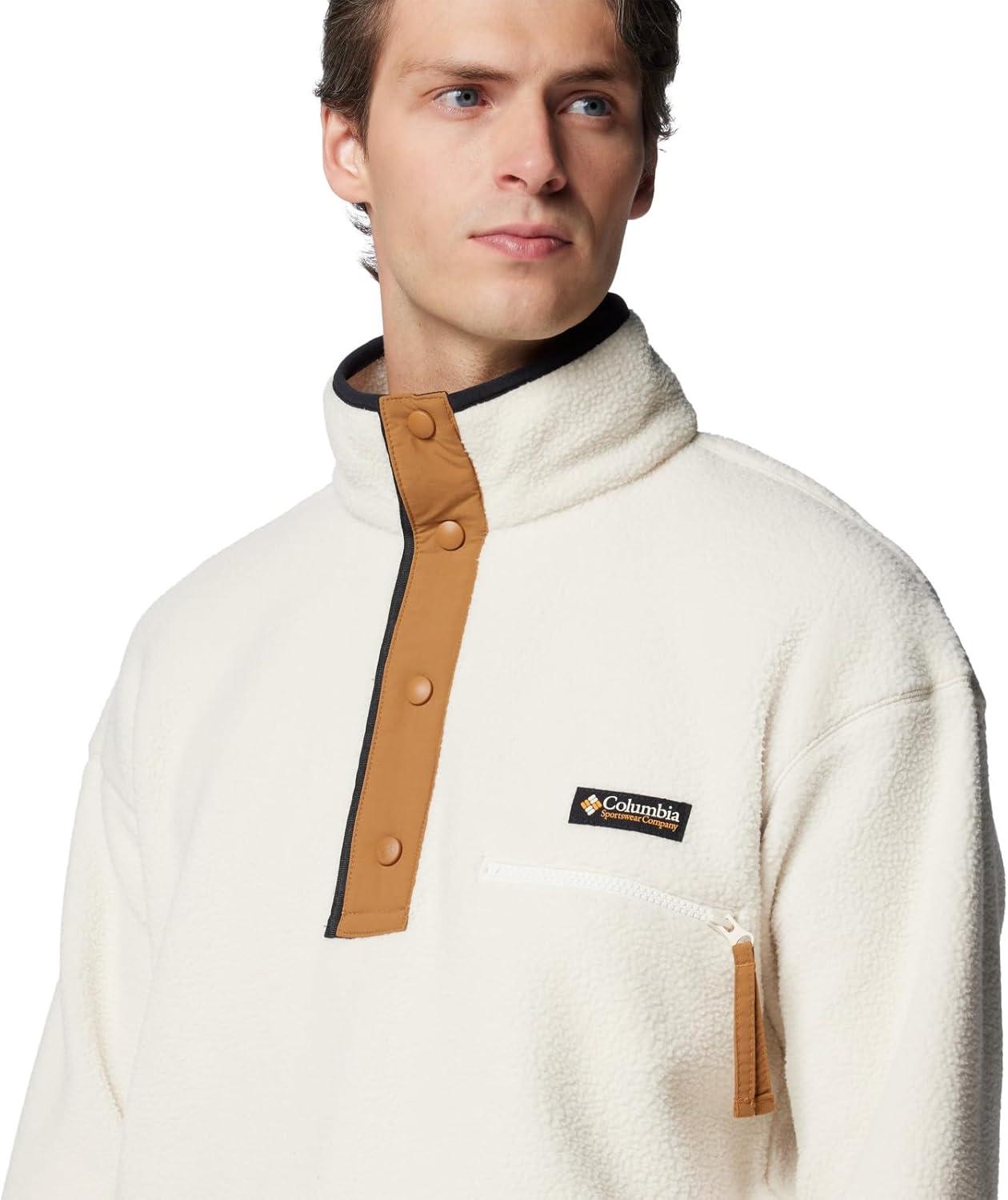 imageColumbia mens Helvetia II Half Snap FleeceChalk