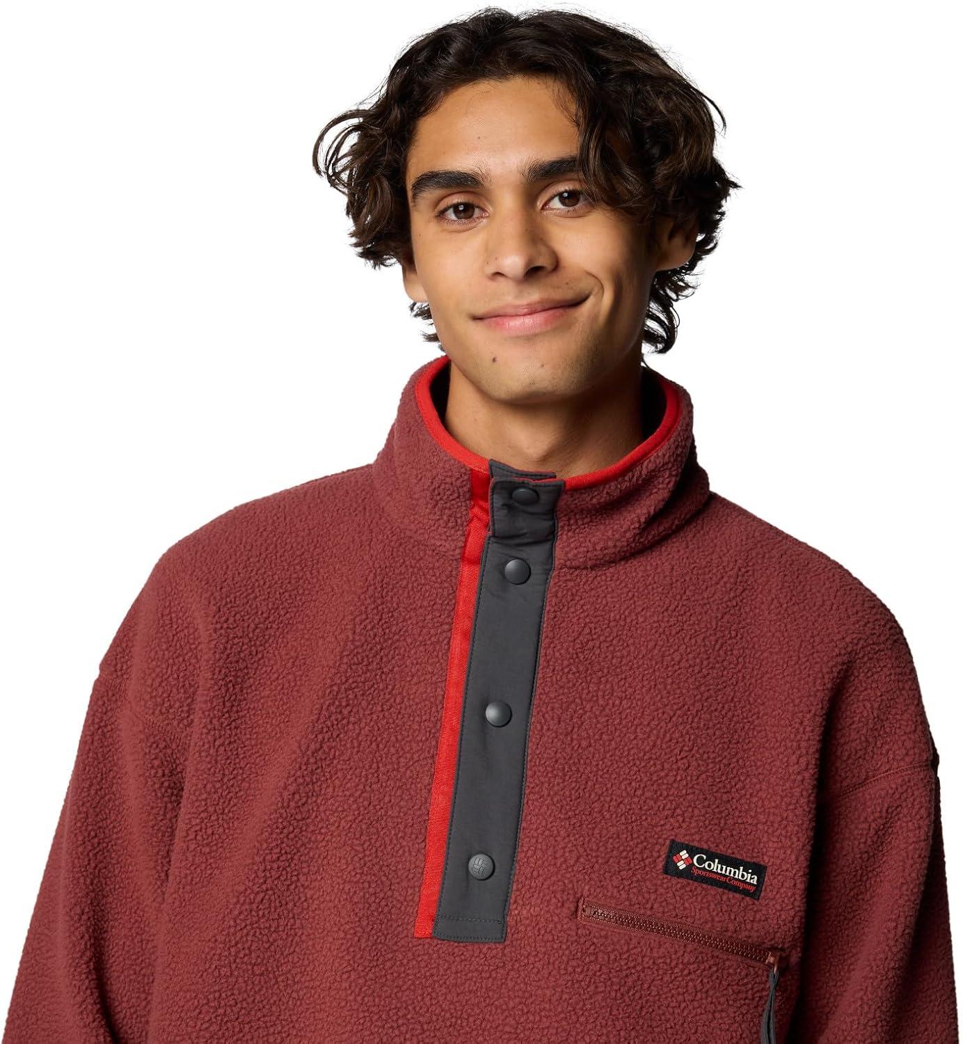 imageColumbia mens Helvetia II Half Snap FleeceSpice