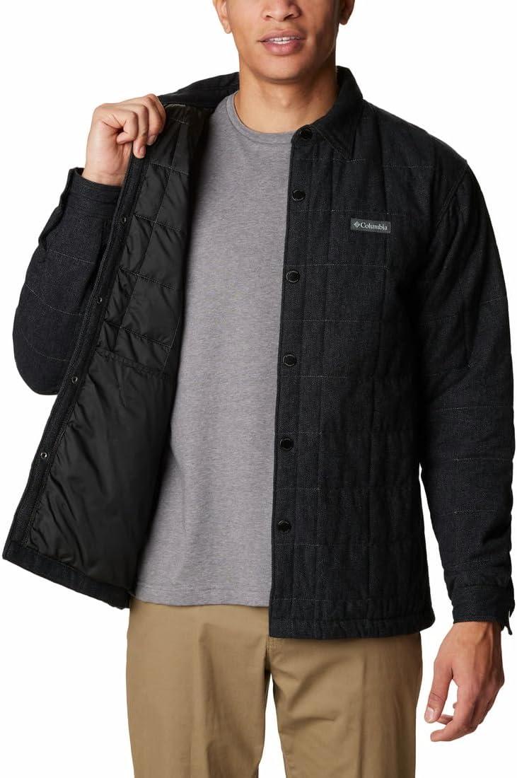 imageColumbia mens Landroamer Quilted Shirt JacketLandroamer Quilted Shirt JacketBlack